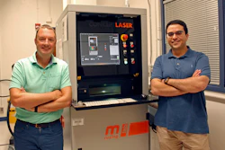 University of Arizona researchers Andrew Wessman and Mohammed Shafae.