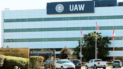 Uaw Headquarters Mich I Stock 910637250