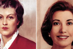 Betty Crocker’s first official portrait, on the left, from 1936. Her most recent portrait, from 1996, is on the right.