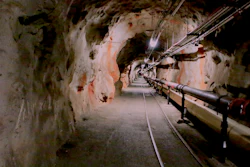 A tunnel inside the Red Hill Underground Fuel Storage Facility is seen in Pearl Harbor, Hawaii on Jan. 26, 2018. U.S. Sen. Brian Schatz said the EPA should step in after the Navy disputed the Hawaii Department of Health's analysis of fuel contamination at a well that provides drinking water to the Joint Base Pearl Harbor-Hickam's water system.