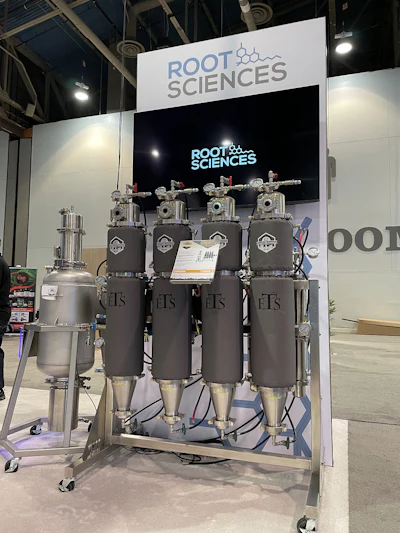 The Hydrocarbon System by ETS on display at MJBizCon 2021.
