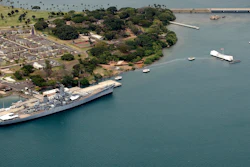 Pearl Harbor, Oahu.