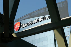 The offices of pharmaceutical firm GlaxoSmithKline, London, April 20, 2009.