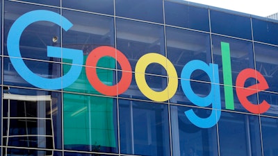 Google building at their campus in Mountain View, Calif., Sept. 24, 2019.