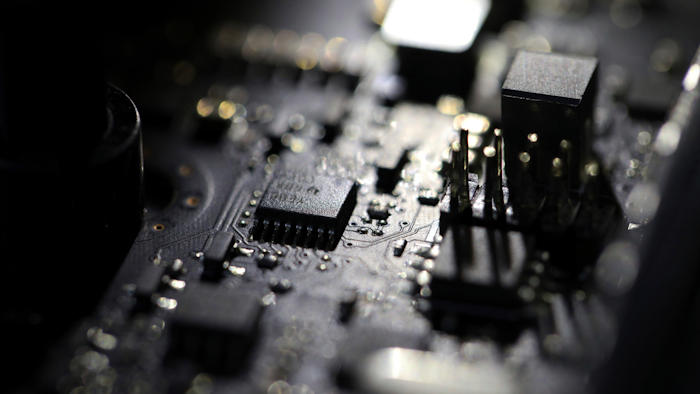 Photo showing the inside of a computer, Feb. 23, 2019.