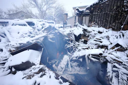 An overnight dumping of snow and frigid temperatures compounded the misery of hundreds of Colorado residents who started off the new year trying to salvage what remains of their homes after a wind-whipped wildfire tore through the Denver suburbs.
