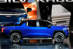 The 2024 Chevrolet Silverado EV RST is shown in Detroit, Wednesday, Jan. 5, 2022.