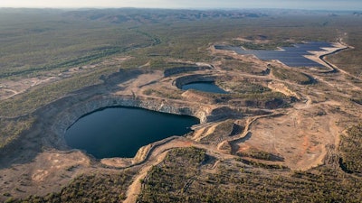 The Kidston pumped hydro project in Australia uses an old gold mine for reservoirs.