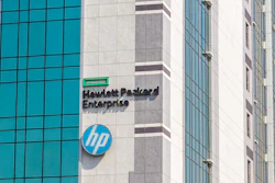 Hewlett Packard office, Gurugram, India, Sept. 2021.