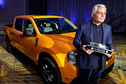 The Maverick compact pickup won truck of the year, while its Bronco off-road SUV earned the utility of the year. Honda's redesigned Civic compact car won the car of the year.