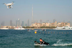 As of Saturday, Jan. 22, 2022, drone hobbyists and other operators of light electric sports aircraft face “legal liabilities” if caught flying the objects, the Interior Ministry said, adding it may grant exemptions to businesses seeking to film.