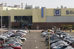 General Motors assembly plant, Silao, Mexico, Feb. 12, 2008.