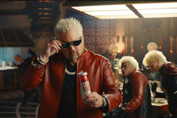 This photo provided by Bud Light, shows a scene from Bud Light Seltzer’s 2022 Super Bowl NFL football spot.