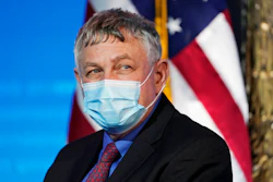 Dr. Eric Lander during an event at The Queen theater, Wilmington, Del., Jan. 16, 2021.
