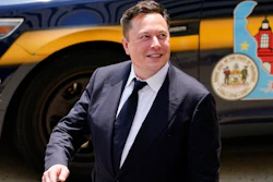Elon Musk departs from the justice center in Wilmington, Del., July 13, 2021.