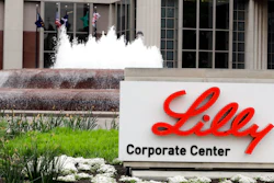 In this April 26, 2017, file photo shows the Eli Lilly and Co. corporate headquarters in Indianapolis. The Biden administration says it has purchased enough doses of a yet-to-be approved antibody drug to treat 600,000 patients with COVID-19. The medicine from pharmaceutical giant Eli Lilly will be shipped out to states free of charge if the Food and Drug Administration approves the company’s request for emergency use authorization, said Health and Human Services Secretary Xavier Becerra.