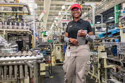 Shamaya Morris, a group leader in Toyota West Virginia's drivetrain plant, is part of dedicated team working toward Toyota's electrified future.