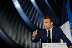 French President Emmanuel Macron unveiled plans to build new nuclear reactors in the country as part of its energy strategy to reduce planet-warming emissions.