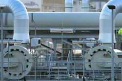 Pipes at the landfall facilities of the 'Nord Stream 2' gas pipline are pictured in Lubmin, northern Germany, on Feb. 15, 2022.