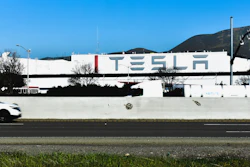 The Tesla Auto Assembly Factory in Fremont, California.