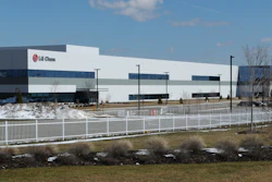 LG Chem Michigan Inc.'s plant is Holland, Mich., is seen in this March 15, 2013 photo.