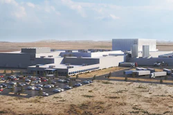An artist rendering of Nestle USA's new plant-based creamer factory in Glendale, AZ.