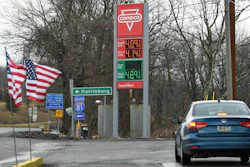The price of regular gas at the Conoco station off I-81 near Mahanoy City, Pa., was $4.09 on Sunday morning, March 6, 2022. The station is right off of the 1-81 exit.