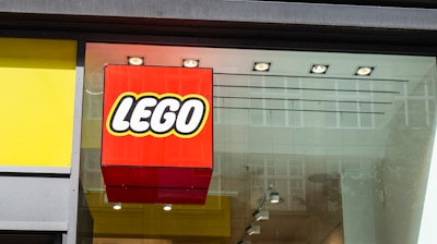 Lego store, Hamburg, Germany, Aug. 2019.
