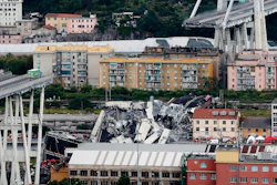 Forty-three people were killed when a large stretch of the Morandi Bridge broke off on the eve of one of Italy's biggest vacation holidays.