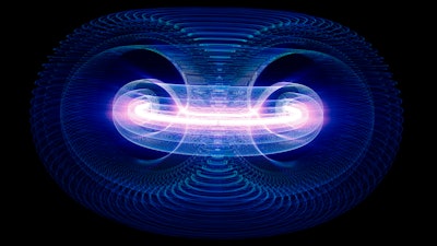 Magnetic fusion reactors contain super hot plasma in a donut-shaped container called a tokamak.