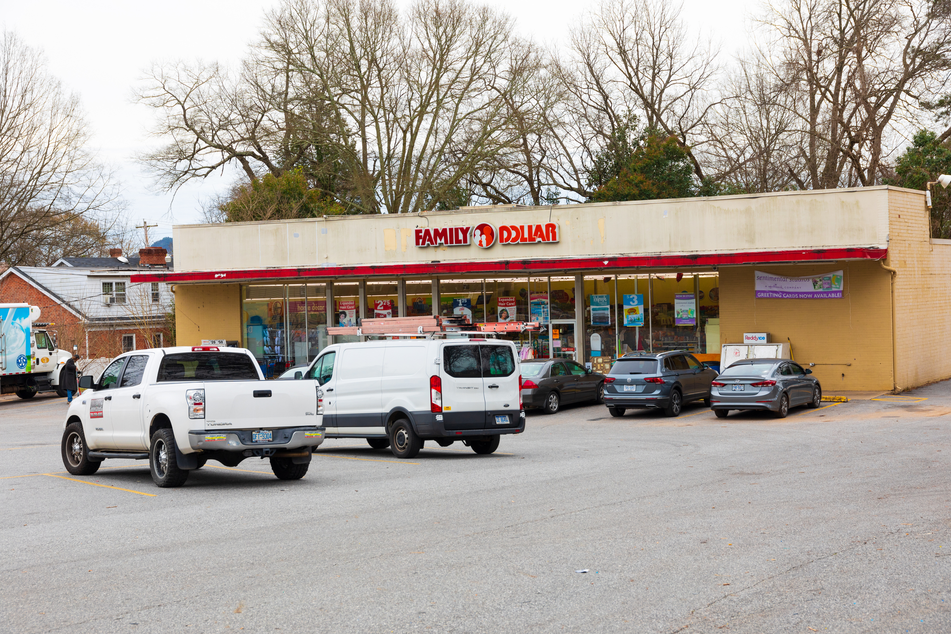 Family Dollar, Kings Mountain, N.C., March 2020.