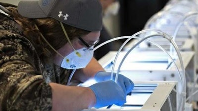 In Wyoming, funding from the CARES Act and assistance from the local MEP Center allowed businesses like Phorge Makerspace to start producing personal protective equipment.