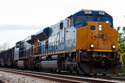 A CSX freight train pulls through McKeesport, Pa., on Tuesday, June 2, 2020. CSX has agreed, Tuesday, April 19, 2022, to start paying some of its employees more in advance of raises the railroad expects to agree to as part of ongoing national contract talks.