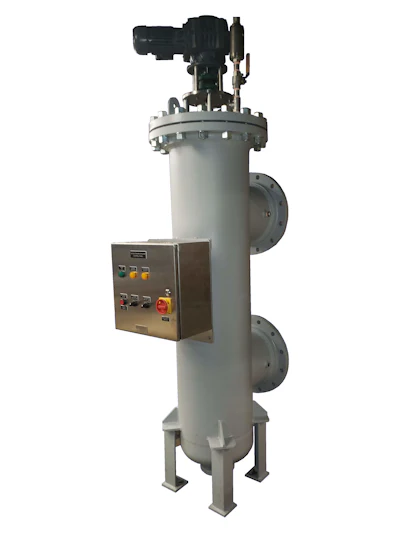 Acme Scraper Strainer Used with Membrane Systems