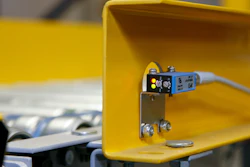 Figure 2: In addition to providing basic on/off signals, many modern electronics-based devices such photoelectric sensors are compatible with IO-Link to provide advanced data and connectivity.