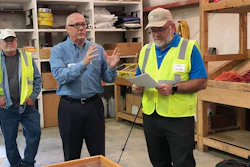 NioCorp Developments CEO Mark Smith talks to a group of investors during a tour on Oct. 6, 2021, about the prospects for a proposed mine the company hopes to build near Elk Creek in southeast Nebraska, to extract critical minerals NioCorp Developments, the mining company that wants to extract a rare heat-resistant element from the ground under southeast Nebraska says a new report shows the deposit it plans to mine holds a significant amount of other rare elements, Thursday, May 19, 2022.