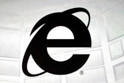 The Microsoft Internet Explorer logo is projected on a screen during a Microsoft Xbox E3 media briefing in Los Angeles, June 4, 2012. As of Wednesday, June 15, 2022, Microsoft will no longer support the once-dominant browser that legions of web surfers loved to hate and a few still claim to adore.