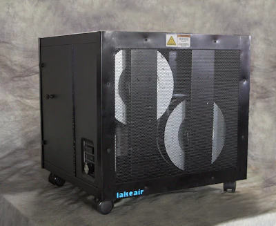 LakeAir industrial air purifier.