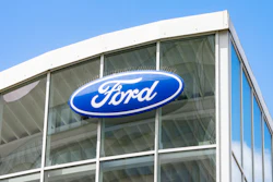 The timber was harvested at the future site of Ford's twin electric vehicle battery plants in Kentucky.