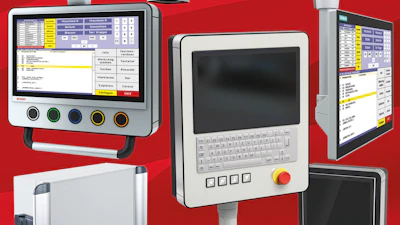 They work for a range of applications involving displays, touchscreens and flush integration of PCs.