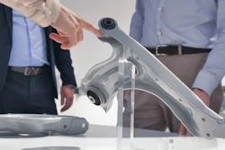 Gestamp’s innovative, lighter design for front lower control arm lead to 7-year collaborative effort with SSAB, resulting in new 1000 MPa complex phase steel.