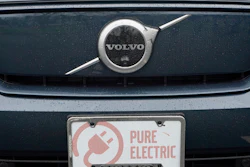 A Volvo XC40 electric vehicle is shown on, Dec. 13, 2021. Sweden's luxury car maker Volvo Cars will built its new European plant in Slovakia. Slovakia's Economy Minister Richard Sulik said Friday that the plant will be located in eastern Slovakia near the second largest city of Kosice.The investment is worth some 1.2 billion euros ($1.25 billion) . Volvo will receive about 20% of the investment as support from the Slovak government. The plant will make electric cars only.