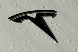A Tesla logo is seen in Salt Lake City. The National Highway Traffic Safety Administration confirmed Friday, July 8, 2022, that it sent a Special Crash Investigations team to probe the crash of a Tesla into the back of a semitrailer at a rest area near Gainesville, Fla., earlier in the week.