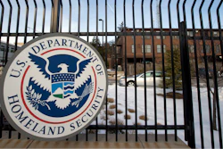 The U.S. Homeland Security Department headquarters in northwest Washington is pictured on Feb. 25, 2015.