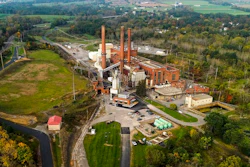 A brief patch of early morning sunlight brightens the landscape around the Greenidge Generation power plant, Oct. 15, 2021, in Dresden, N.Y. State officials on Thursday, June, 30, 2022, denied air permit renewals to a bitcoin-mining power plant in Finger Lakes that environmentalists called a threat to New York's climate goals.