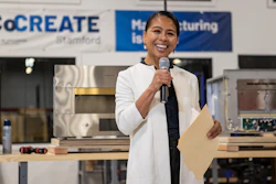 Stamford, CT Economic Director Loren Nadres speaks about the workforce development and educational opportunities being made possible thanks to GE Appliances and CoCREATE Stamford.