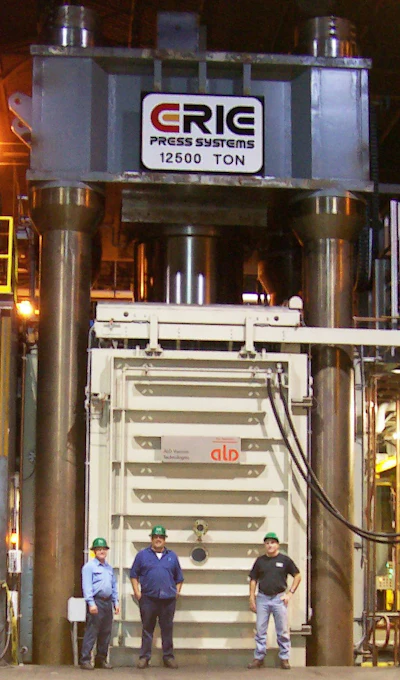 Ace 12500 Ton Isothermal Forging Press For Online