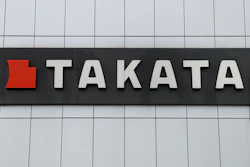 This Sunday, June 25, 2017, photo shows TK Holdings Inc. headquarters in Auburn Hills, Mich. The death toll from exploding air bag inflators made by Takata Corp. has risen to 19 in the U.S. and 28 worldwide reported Thursday, Aug. 4, 2022. Authorities say the driver of a 2006 Ford Ranger pickup truck was killed in what should have been a minor crash last month near Pensacola, Fla. But the driver's air bag inflator exploded, spewing shrapnel that hit the unidentified driver, a 23-year-old man.