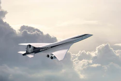 This undated image provided by Boom Supersonic shows Boom Supersonic Overture Aircraft. American Airlines says it has agreed to buy up to 20 supersonic jets that are still on the drawing board and years away from flying. American announced the deal Tuesday, Aug. 16, 2022 with Boom Supersonic.