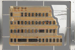 This image provided by Boston-based RR Auction, shows an authenticated Apple-1 Computer prototype from the mid-1970s that a Bay Area collector, who wishes to remain anonymous, made the winning $677,196 bid on Thursday, Aug. 18, 2022, the auctioneer said.
